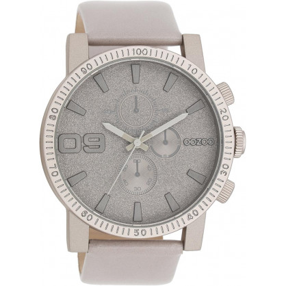 OOZOO TIMEPIECES Taupe Leather Strap C11311