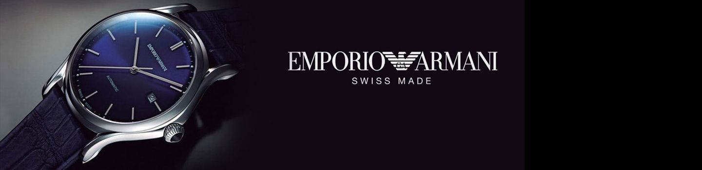 EMPORIO ARMANI Swiss Ρολόγια | Αυθεντικά | Γραπτή εγγύηση